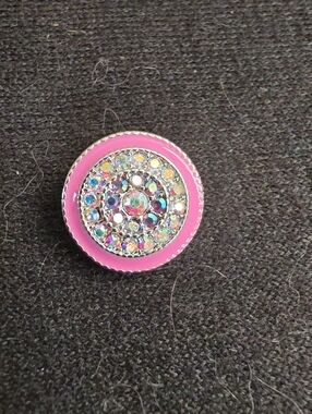 STYLE DOTS Original Pink & AB Crystal Snap - Women Jewelry